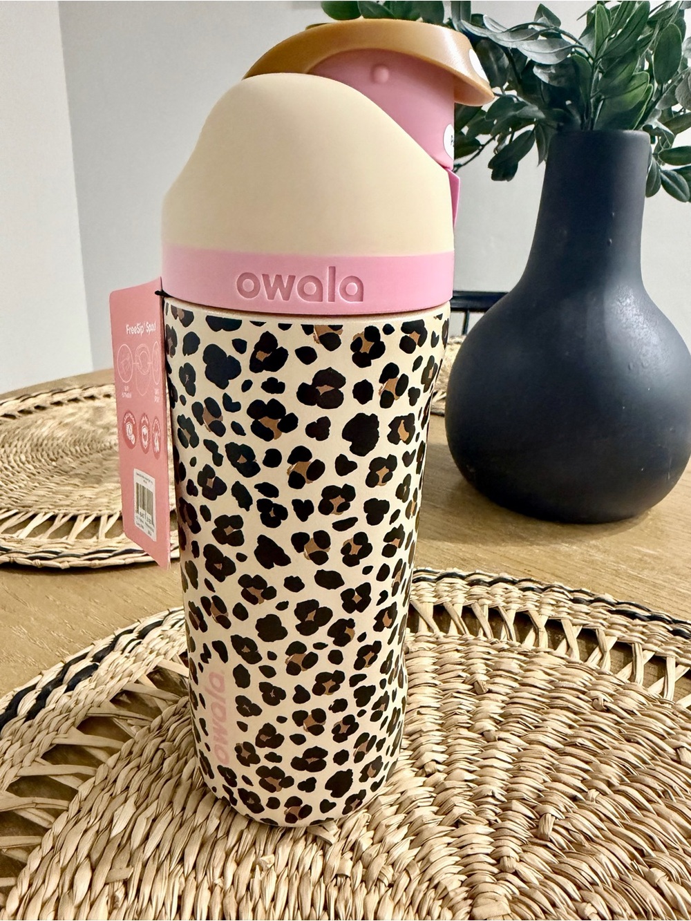 Owala x cat & jack leopard- wild one 16oz - Picture 2 of 5